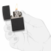 ISQUEIRO ZIPPO CLASSIC BLACK CRACKLE